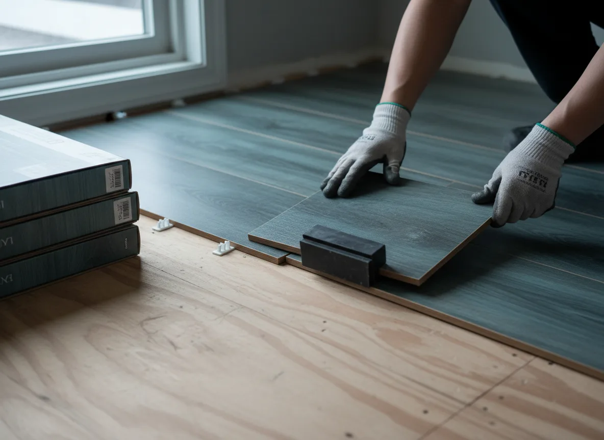 Luxury Vinyl Plank Installation company in White, SD